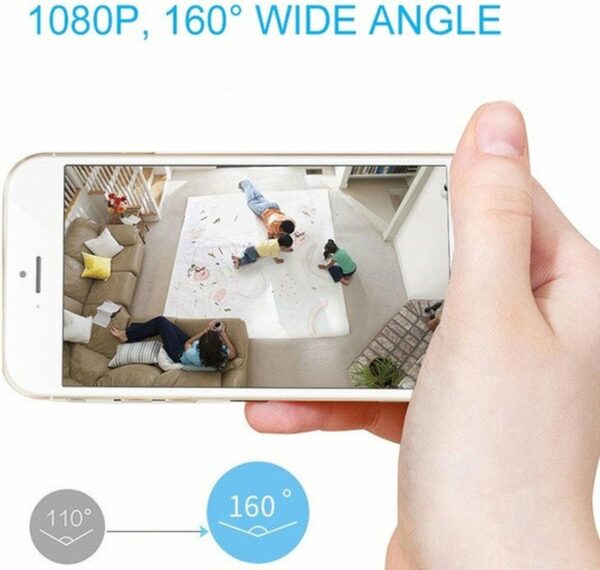 ⁦كاميرا واي فاي لاسلكية صغيرة 4G بدقة 1080p HD-تتضمن رؤية ليلية⁩ - الصورة ⁦5⁩